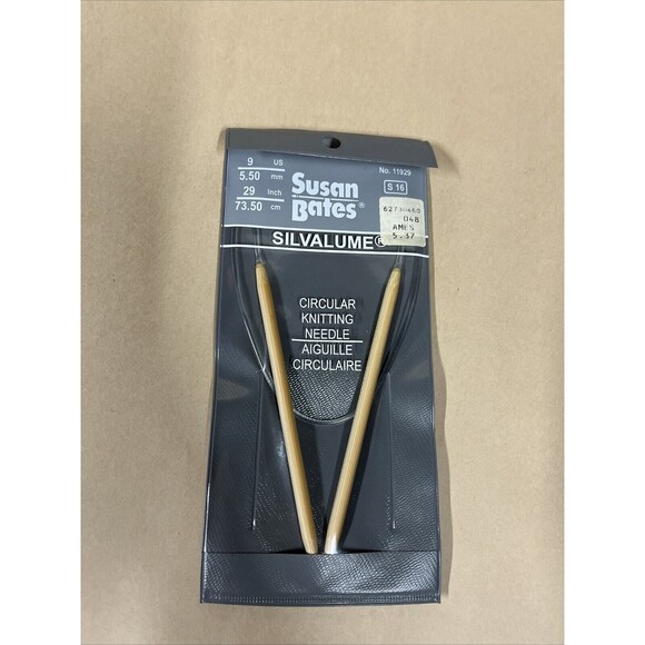 Lot Of 3 - Susan Bates Quicksilver & Silvalume Circular Knitting Needles Various - Picture 5 of 6